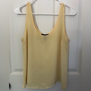 Forever 21 Light Yellow Tank Top